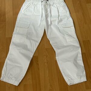 Sanctuary Ivory Cargo Pants Size 28